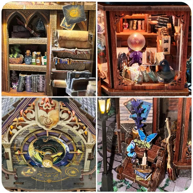 Kit Casa in Miniatura - Club della Magia del Tempo | Puzzle in Legno 3D