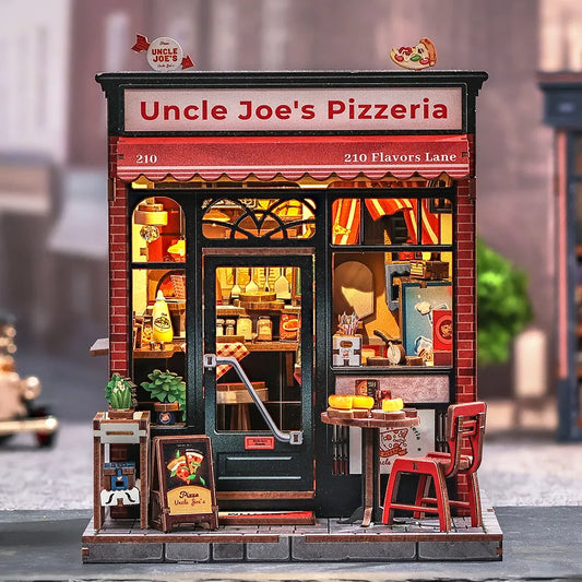 Miniatur Haus Bausatz - Pizzeria di Zio Joe