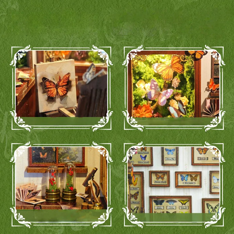 Miniatur Haus - Casa delle Farfalle