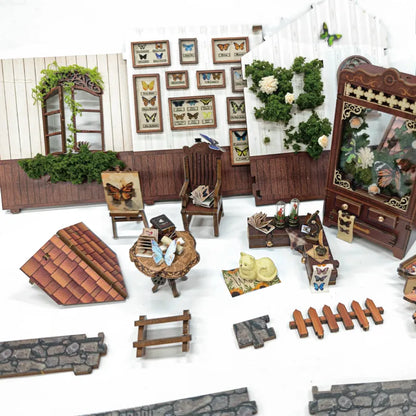 Miniatur Haus - Casa delle Farfalle