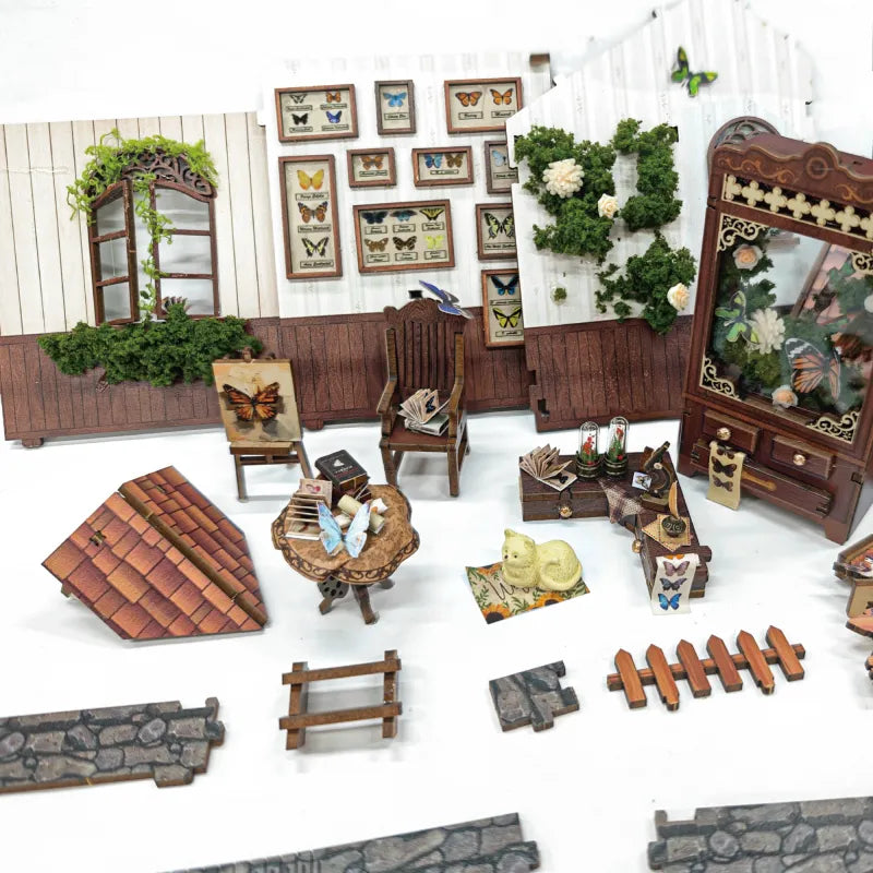 Miniatur Haus - Casa delle Farfalle