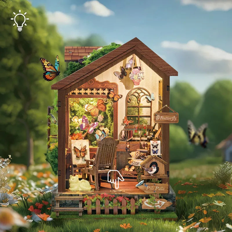 Miniatur Haus - Casa delle Farfalle