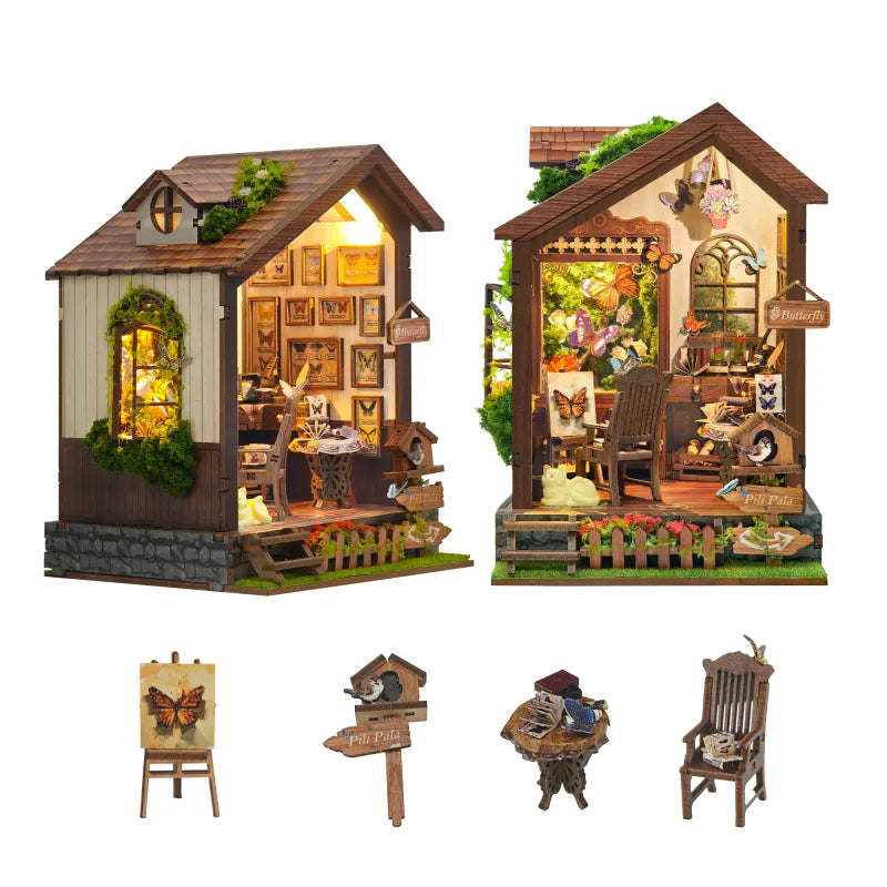 Miniatur Haus - Casa delle Farfalle