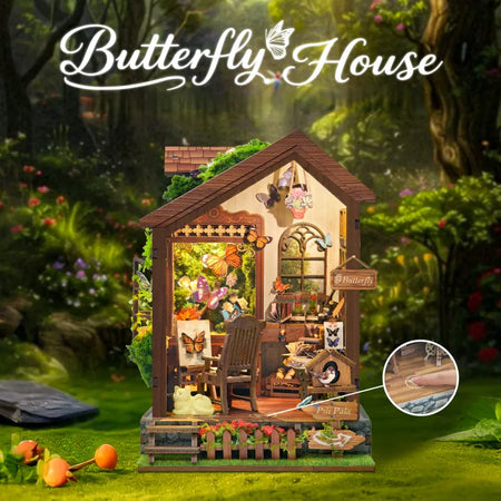 Miniatur Haus - Casa delle Farfalle