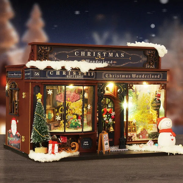 Casa in miniatura - Paese delle Meraviglie di Natale