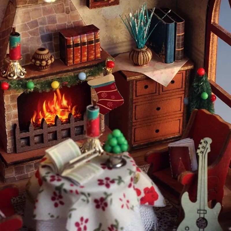 Kit Casa in Miniatura - Rifugio Natalizio Caldo