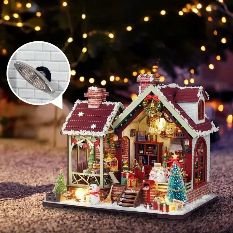 Kit Casa in Miniatura - Rifugio Natalizio Caldo