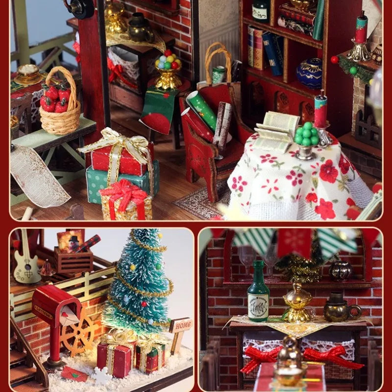 Kit Casa in Miniatura - Rifugio Natalizio Caldo