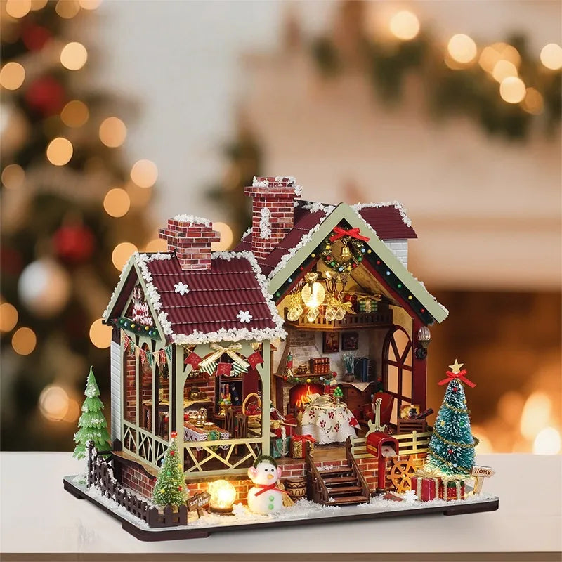 Kit Casa in Miniatura - Rifugio Natalizio Caldo