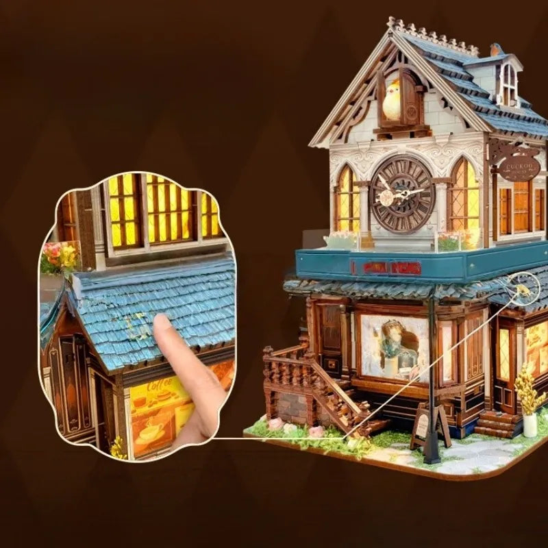 Puzzle in legno 3D - Casa del Cucù