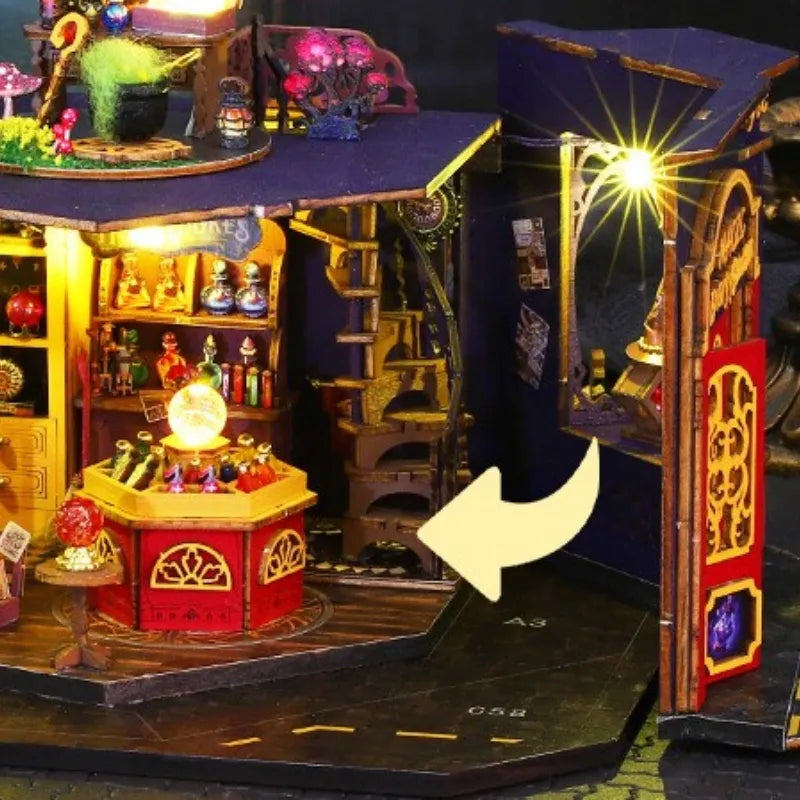 Miniatur Haus Bausatz - Stazione di Energia Magica