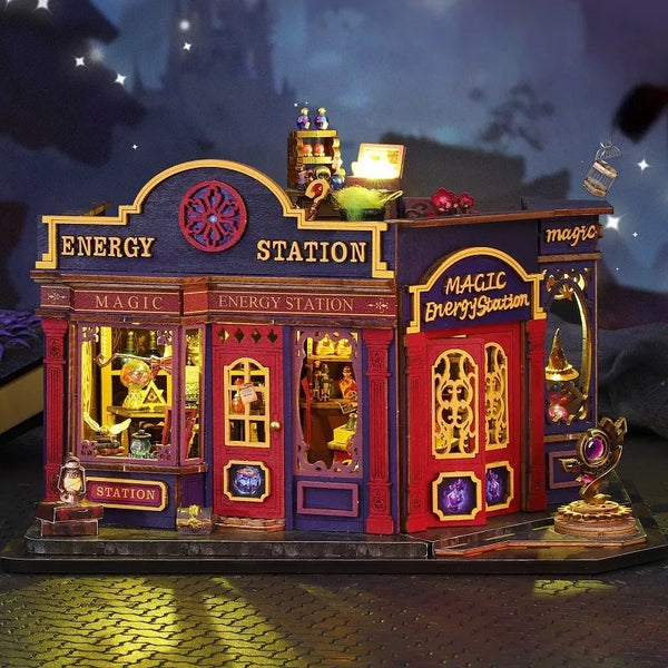 Miniatur Haus Bausatz - Stazione di Energia Magica