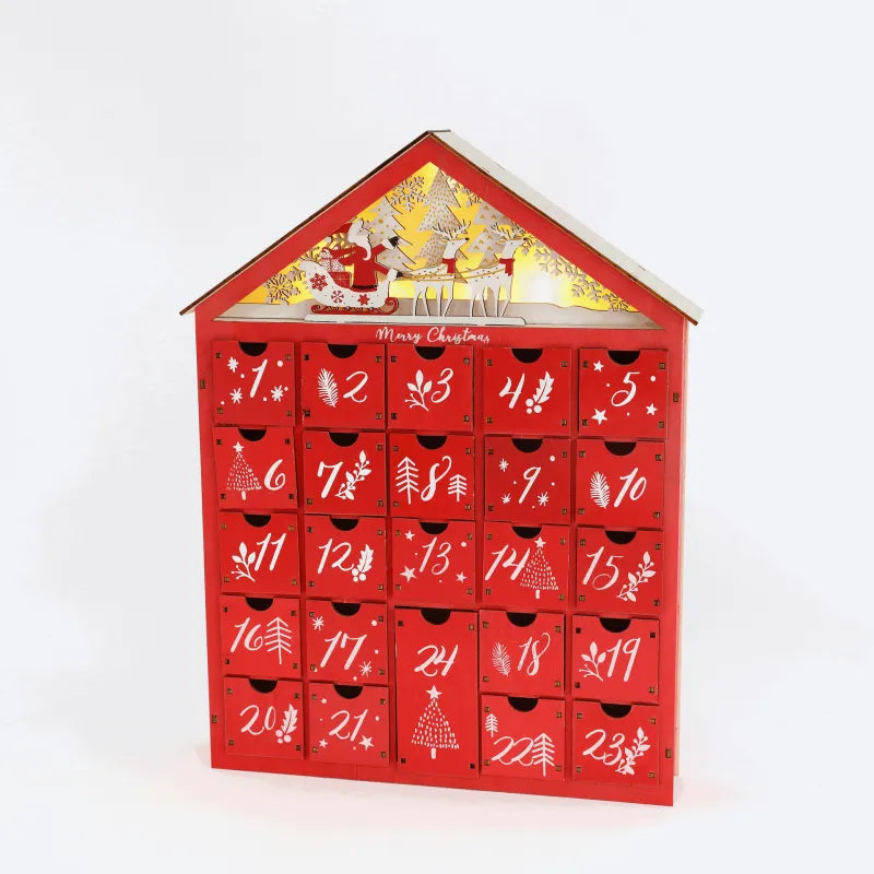 Calendario dell'Avvento Rosso 2025