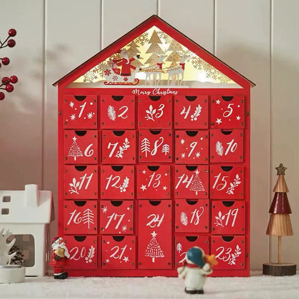 Calendario dell'Avvento Rosso 2025