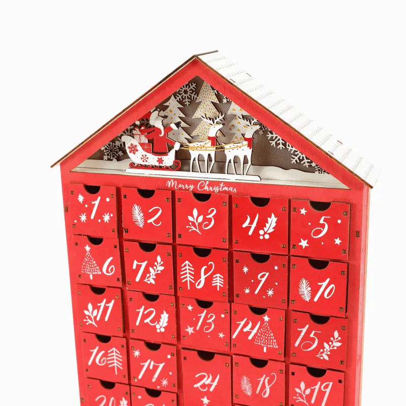 Calendario dell'Avvento Rosso 2025