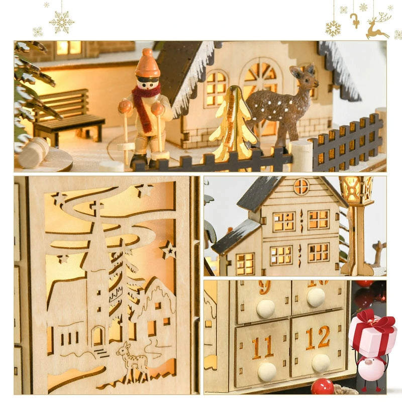 Calendario dell'Avvento Villaggio di Natale