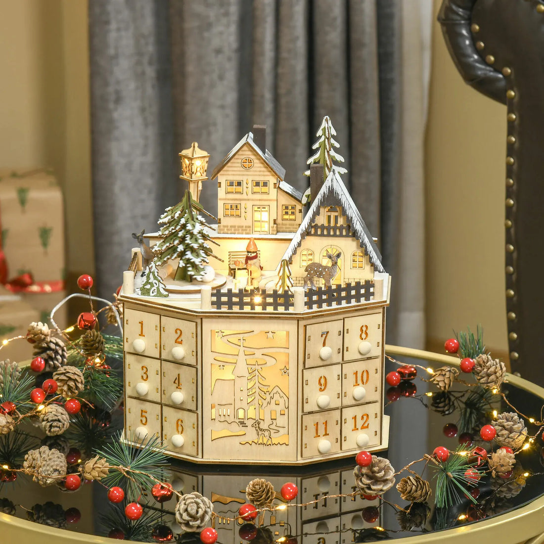 Calendario dell'Avvento Villaggio di Natale