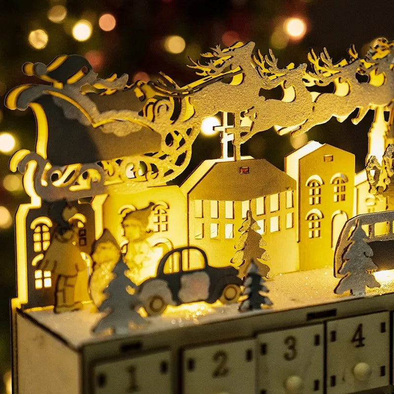Calendari dell'Avvento in Legno