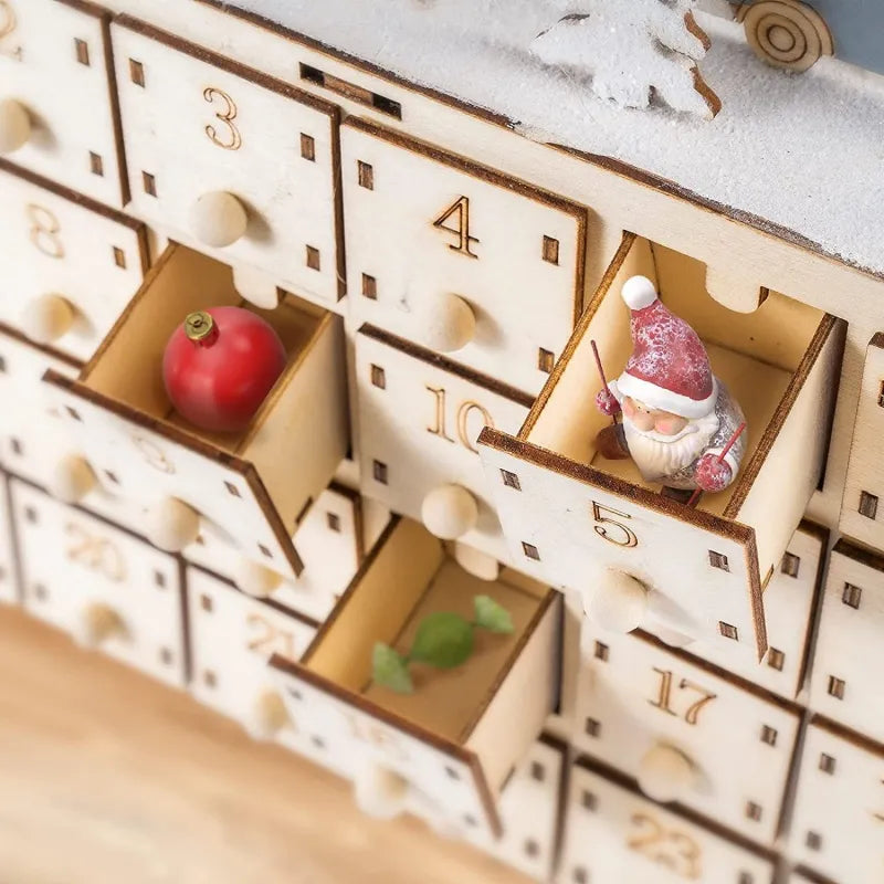 Calendari dell'Avvento in Legno