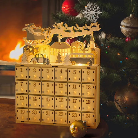Calendari dell'Avvento in Legno
