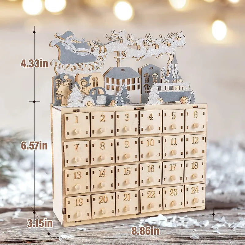 Calendari dell'Avvento in Legno